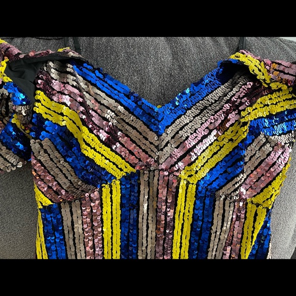 Multicolored sequins dress - Picture 6 of 7